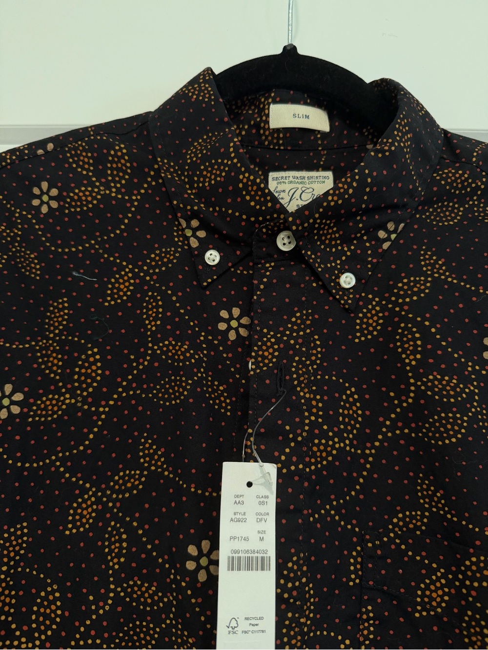 J crew short sleeve Button-Down Slim Fit Men’s Shirt
